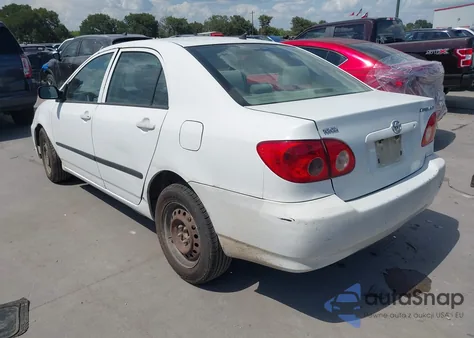 2005 Toyota Corolla Ce из США, поврежденный, VIN JTDBR32E752057347